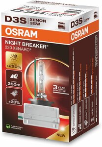 Xenonlamp D3S +220% Osram 66340XN2 Actieprijs 79,95